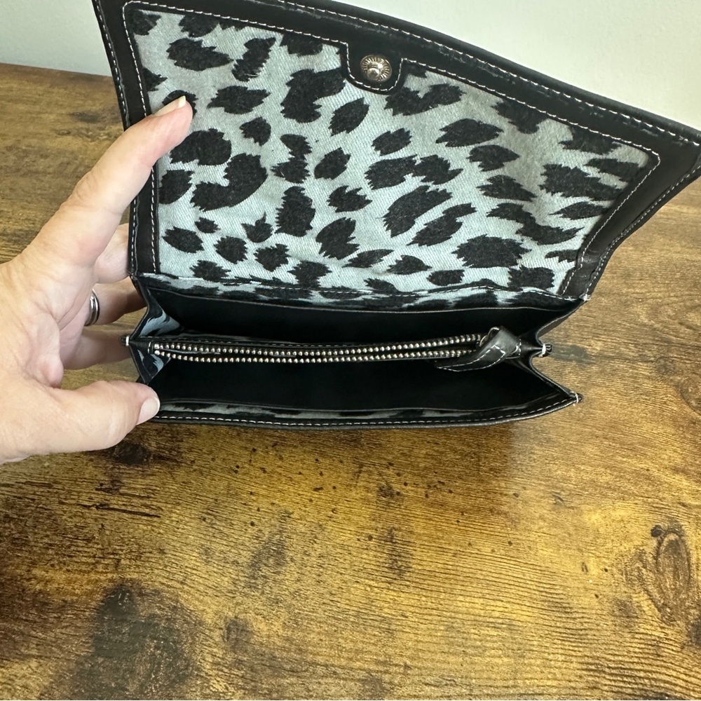 Betsey Johnson Black Studded Wallet - Picture 9 of 15